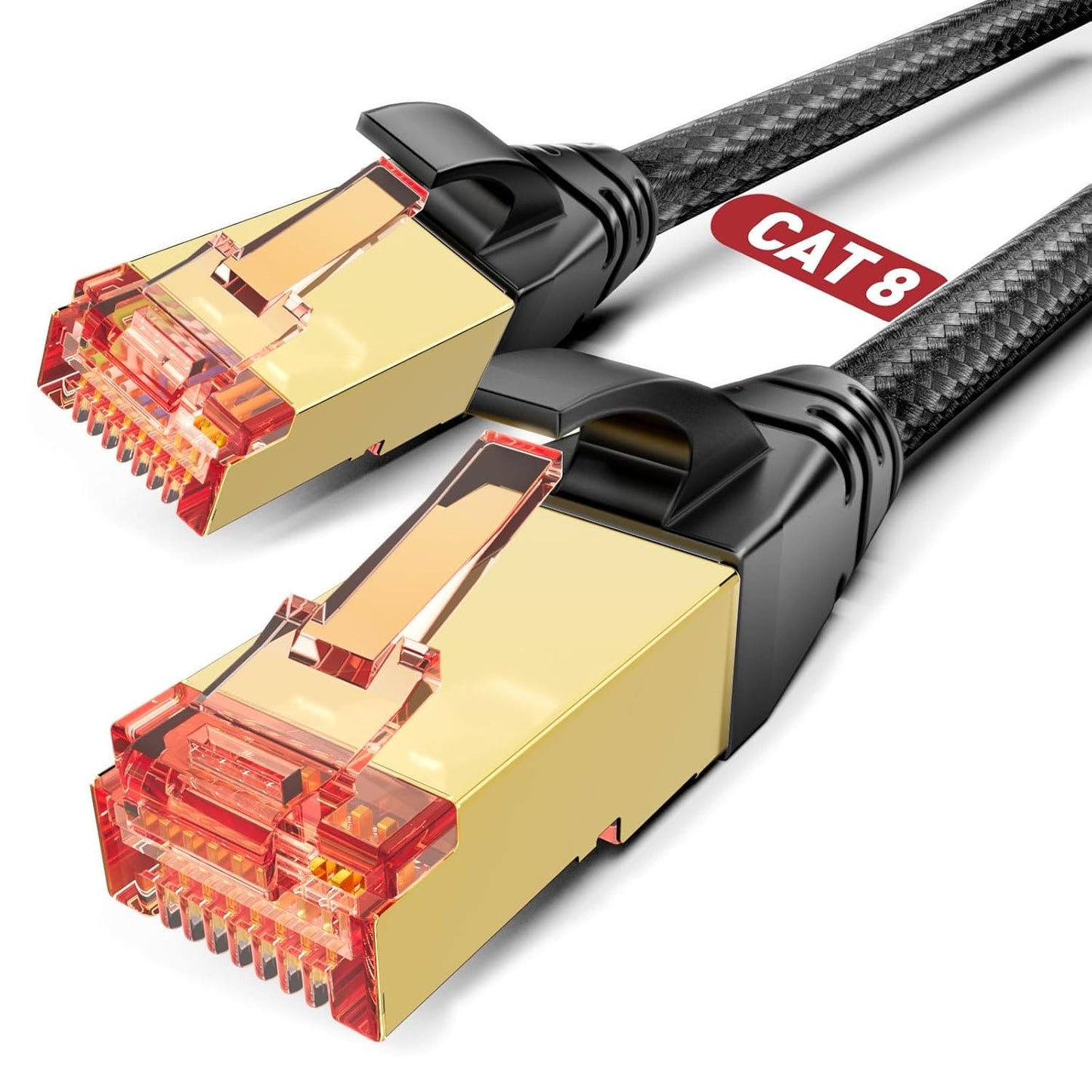 Cable de Red Ethernet RJ45 de Cat 8 alta velocidad 40 Gbps- 2mts