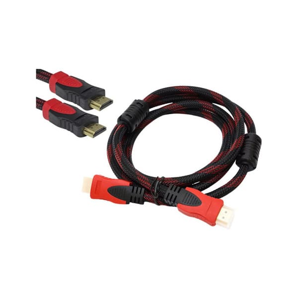 Cable Hdmi 5 Metros Doble Filtro Mallado Punta Dorada Nuevo