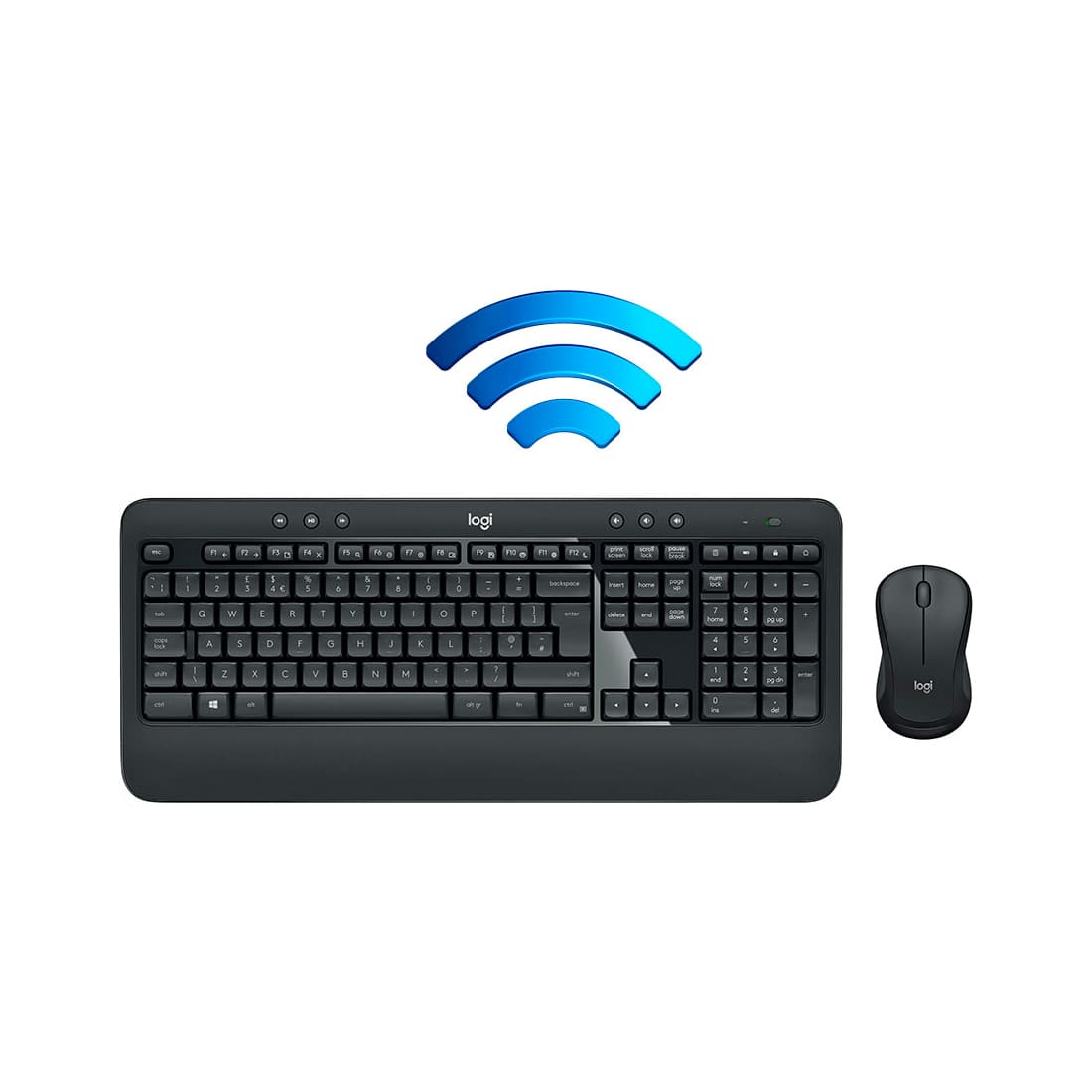 Teclado y mouse inalambrico logitech mk540 sale