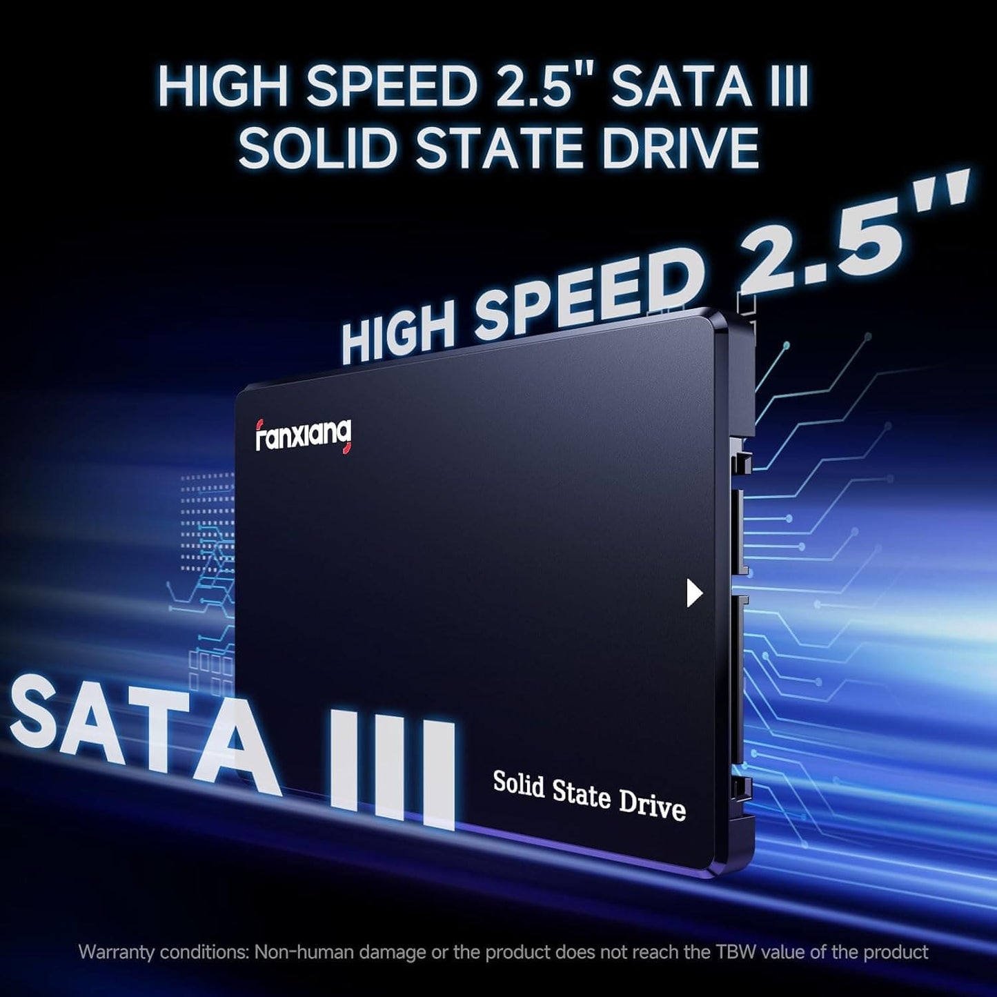 Disco solido Interno Fanxiang S101 de 4TB SATA III 2.5" 3D NAND