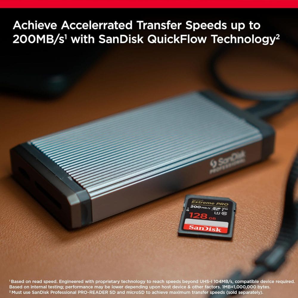 Memoria MicroSD SANDISK 128GB Extreme PRO SDXC UHS‑I