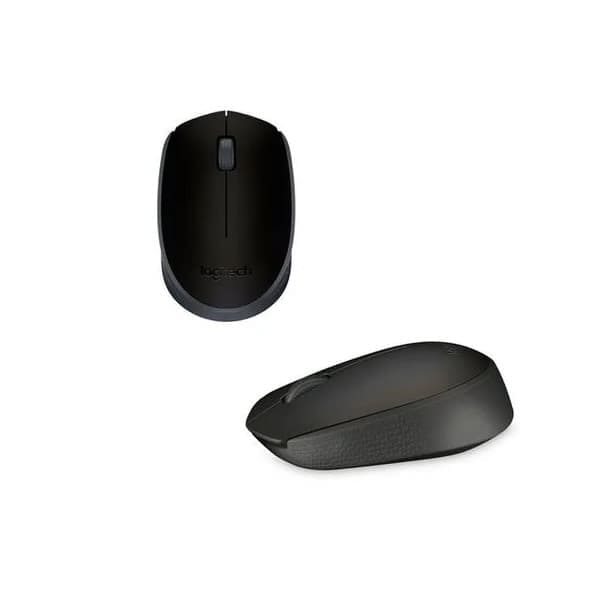 Mouse Inalámbrico Logitech M170 Gris con Negro