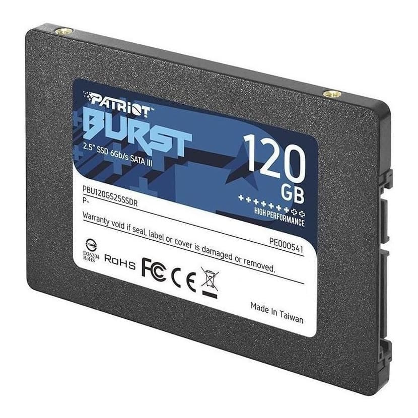 Disco Solido Ssd Patriot 120gb Burst Elite 2.5 Sata III - Disco duro y memorias