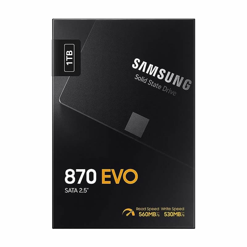 Disco Solido SSD Samsung 870 EVO de 1TB SATA III Interno
