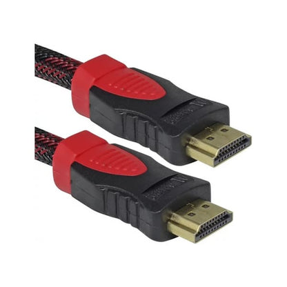 Cable HDMI 1.5 Metros Doble Filtro Mallado Punta Dorada