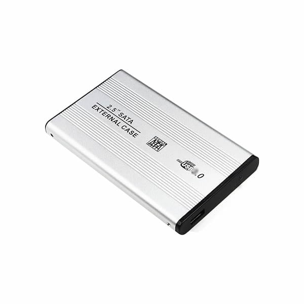 Caja Externa Sata Disco Duro 2.5'' USB 2.0 Gris