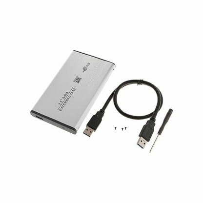 Caja Externa Sata Disco Duro 2.5'' USB 2.0 Gris