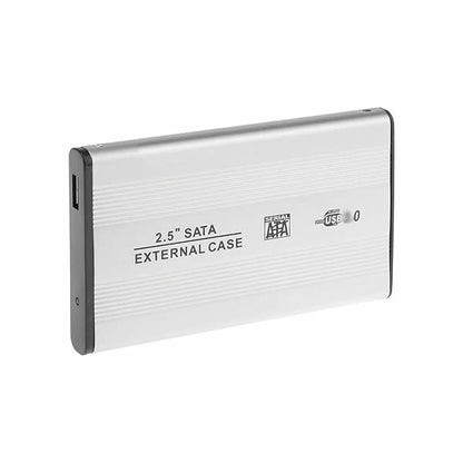 Disco solido SSD 120GB + Caja Externa USB 2.0 2.5" Gris