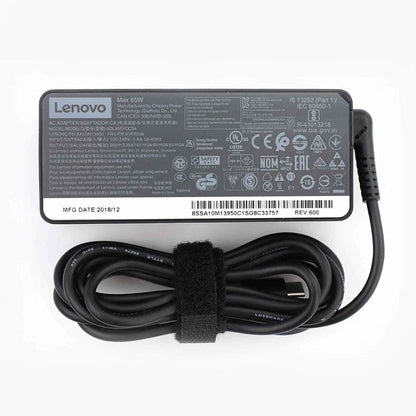 Cargador Portatil Lenovo Thinkpad Usb Tipo C 65W