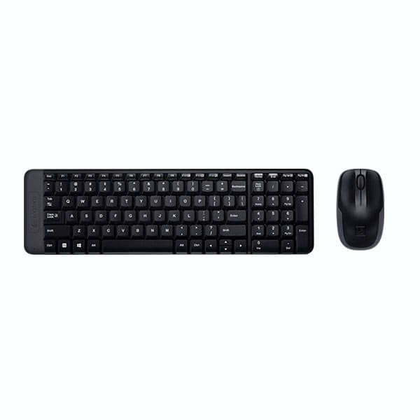 Kit Teclado y mouse inalámbrico Logitech MK220 Español Latinoamérica