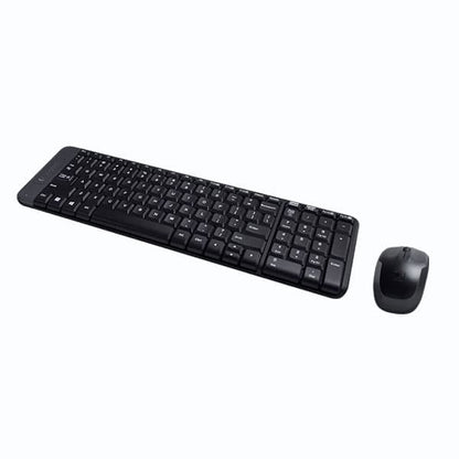 Kit Teclado y mouse inalámbrico Logitech MK220 Español Latinoamérica