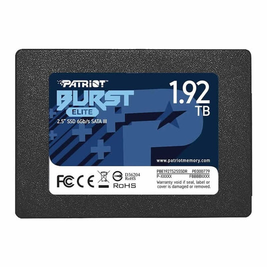 Disco solido Patriot Elite Interno de 1.92TB SATA III 2.5"