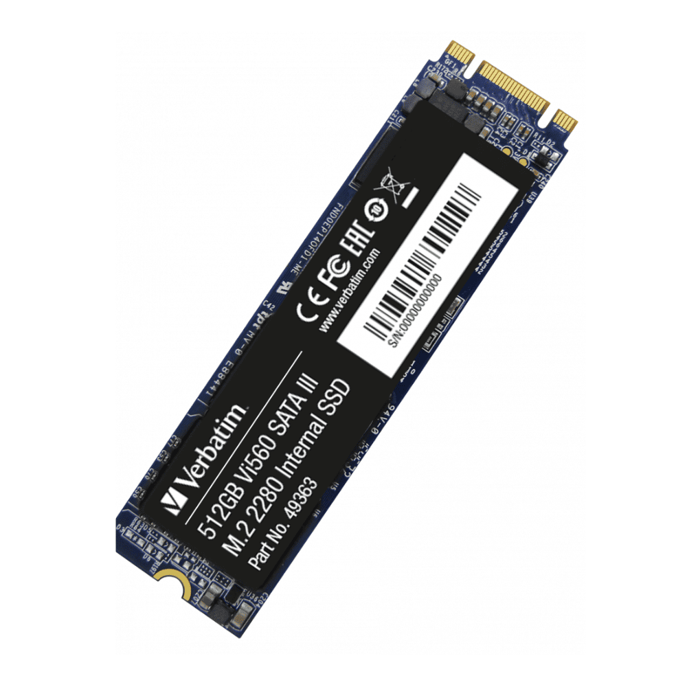 Disco Interno VERBATIM Vi560 S3 M.2 SATA 2280 512GB