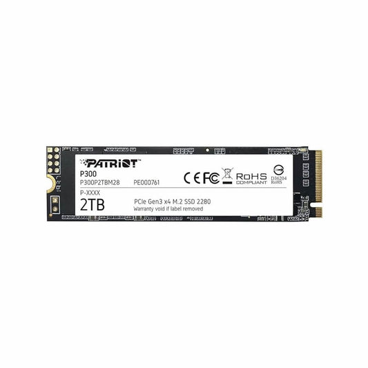 Disco Solido Patriot P300 M.2 PCIe Gen 3x4 2TB