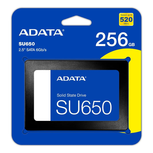 Disco Solido Ssd Adata Su650 Sata De 256 Gb 6Gb/s