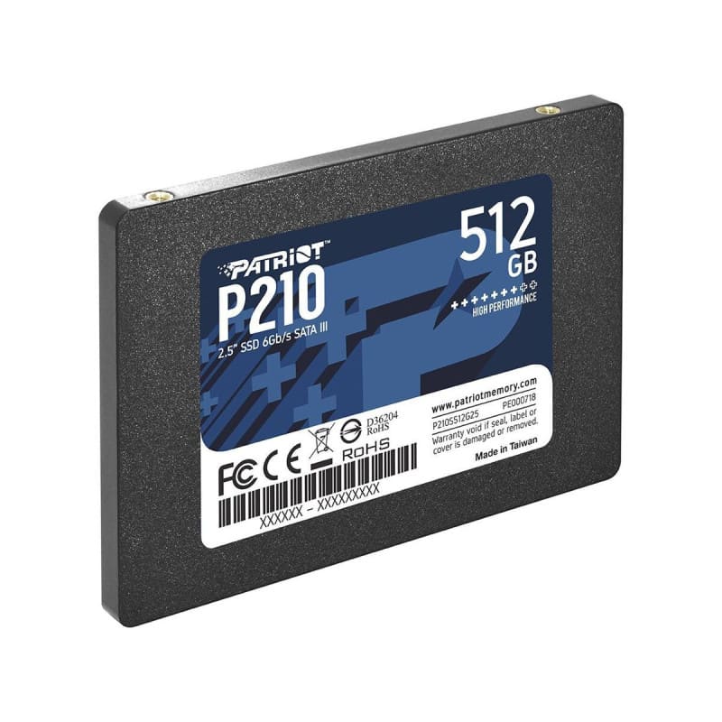 Disco Solido Patriot de 512gb P210 Sata III 6gb/s