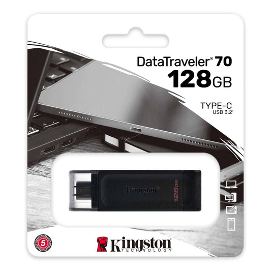 Memoria USB Kingston DataTraveler 70 DT70 128GB 3.2