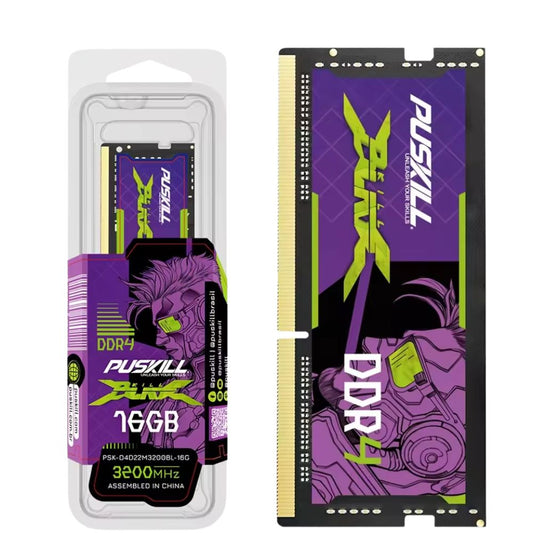 Memoria RAM PUSKILL DDR4 16GB 2666 Mhz Portátil