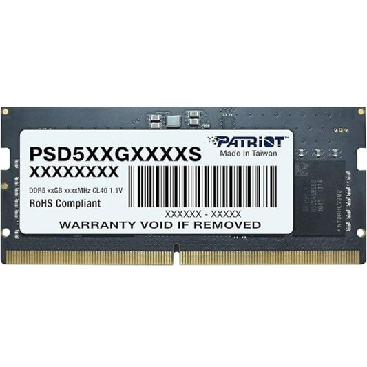Memoria RAM Patriot DDR5 de 16GB 4800MHZ Portatil