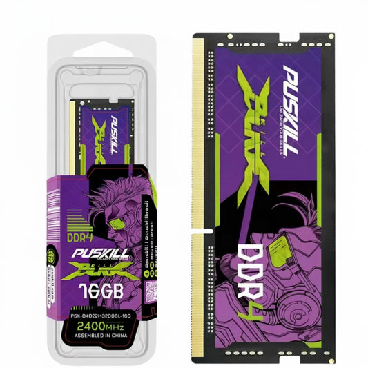 Memoria RAM PUSKILL DDR4 16GB 2400 MHZ Portátil