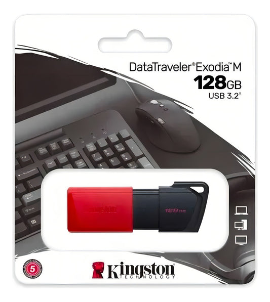 Memoria USB 3.2 Kingston 128gb Exodia M