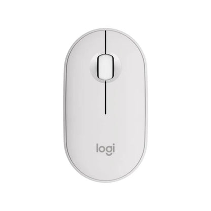 Mouse Logitech PEBBLE M350 Inalámbrico  Bluetooth Blanco