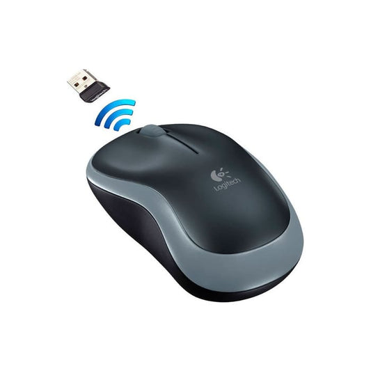 Mouse Inalámbrico Logitech Inalámbrico M185 Gris