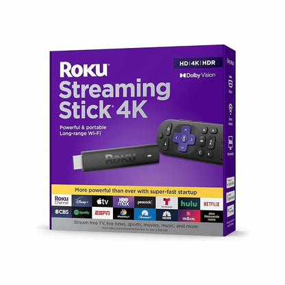 Roku Streaming Stick 4K/HDR/Dolby Vision control remoto TV