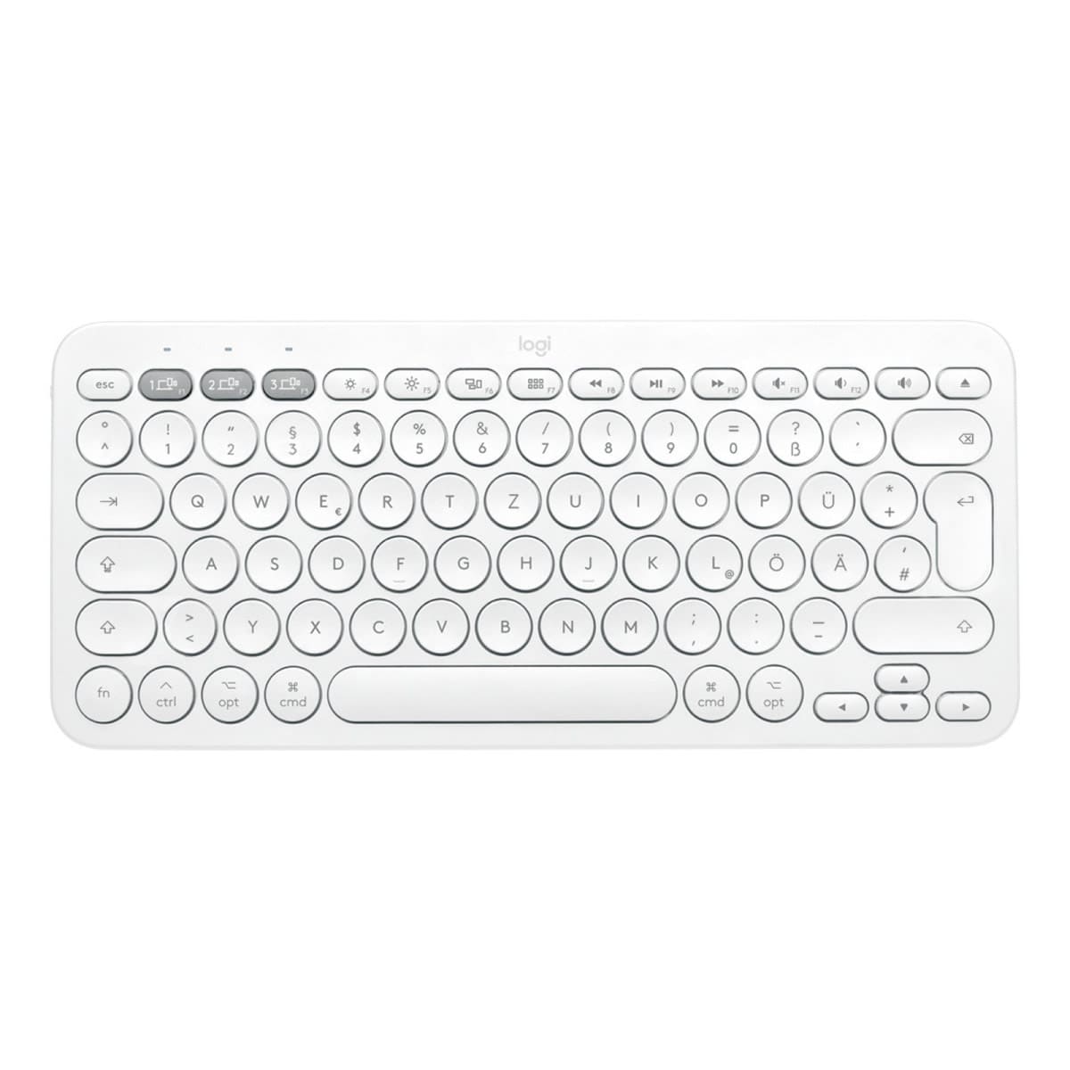 Teclado Logitech Inalámbrico Bluetooth K380 Rosa