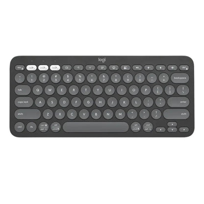 Teclado Logitech Inalámbrico Pebble Keys K380S Negro Español