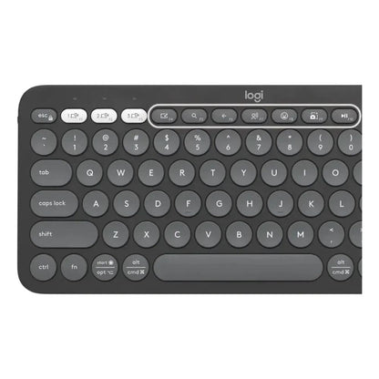 Teclado Logitech Inalámbrico Pebble Keys K380S Negro Español