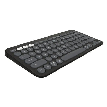 Teclado Logitech Inalámbrico Pebble Keys K380S Negro Español