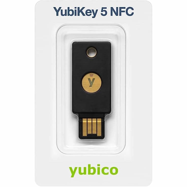 Yubikey 5c Nfc Usb Tipo C Llave Seguridad Fido2 U2f!