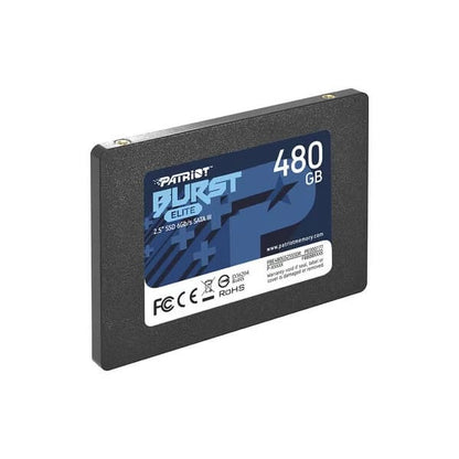 Disco solido SSD Patriot de 480GB SATA III 2.5"