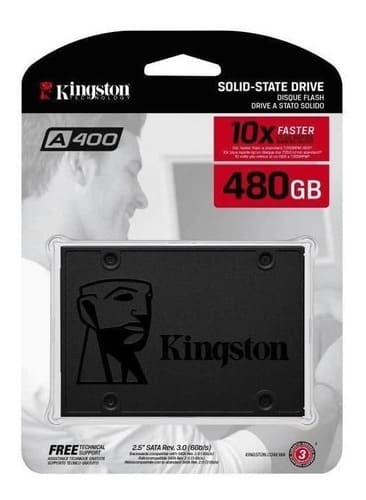 Disco duro solido 480gb Kingston + Caddy - Disco duro y memorias