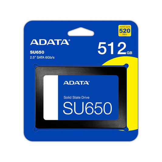 Disco Solido Ssd Adata Su650 Sata De 512 Gb 6Gb/s