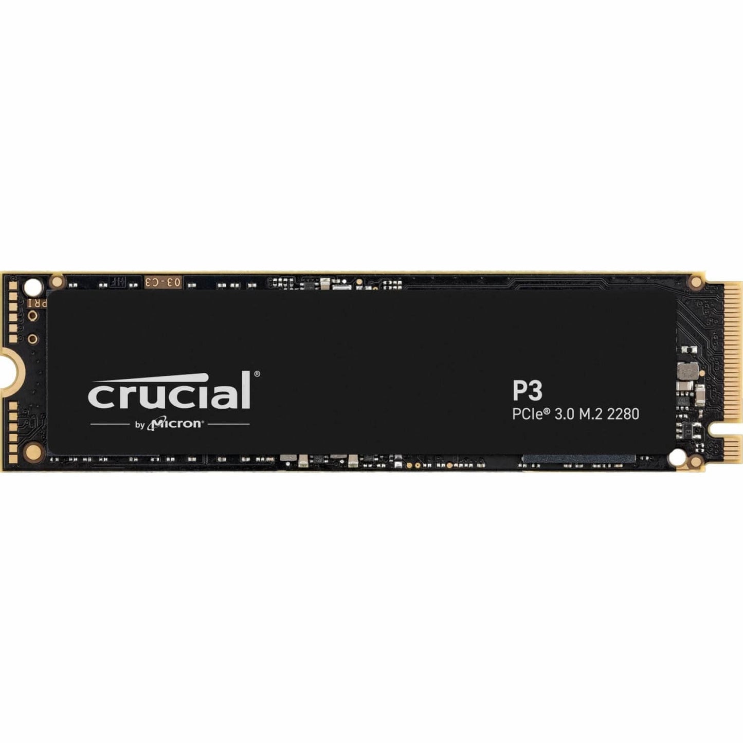 Disco solido Crucial P3 1TB PCIe Gen 3  NVMe M.2 - Disco duro y memorias