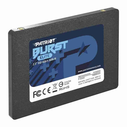 Disco solido Patriot Burst Elite SATA III 960GB SSD 2.5" - Disco duro y memorias