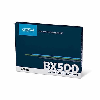 Disco solido SSD Interno Crucial BX500 de 480GB SATA 2.5"