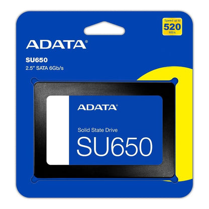 Disco Solido Ssd Adata Su650 Sata De 256 Gb 6Gb/s