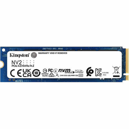 Unidad Solida Kingston Nv2 Nvme PCIe 1TB M.2 - Disco duro y memorias