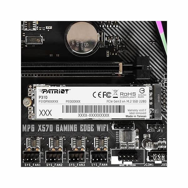 Disco solido SSD Patriot P310 480gb M.2 PCIe Gen 3X4