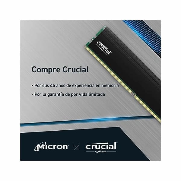 Kit Memoria RAM Crucial DDR4 32GB (2*16GB) 3200 MHz PC