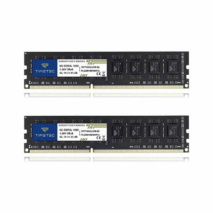 Kit Memoria RAM DDR3L 16GB (2*8) 1600 Mhz para PC