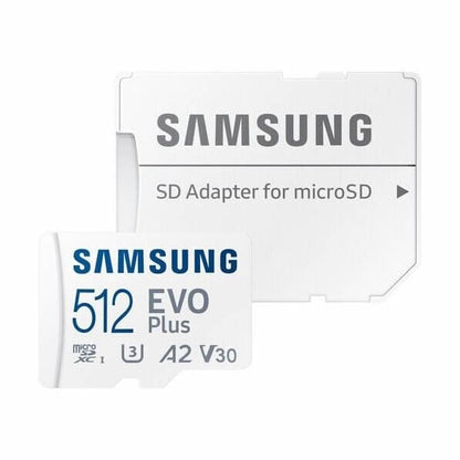 Samsung Micro Sd 512 gb Evo Plus con Adaptador 4k