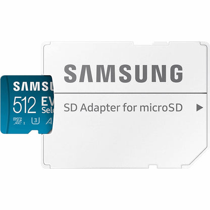 Samsung Micro Sd 512 gb Evo Select  + 4k