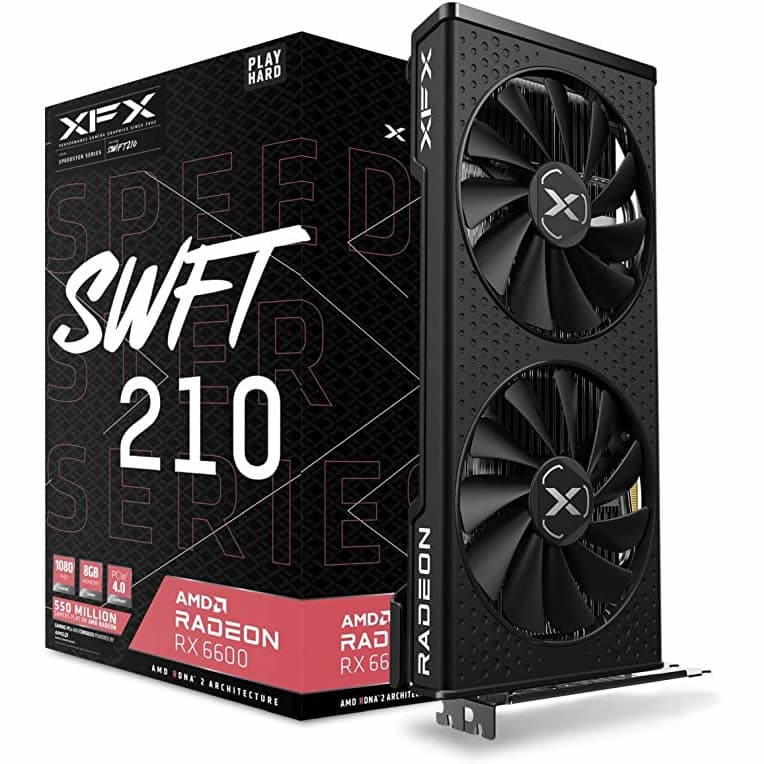 Tarjeta de video AMD Radeon RX 6600 XT SWFT 210  8GB