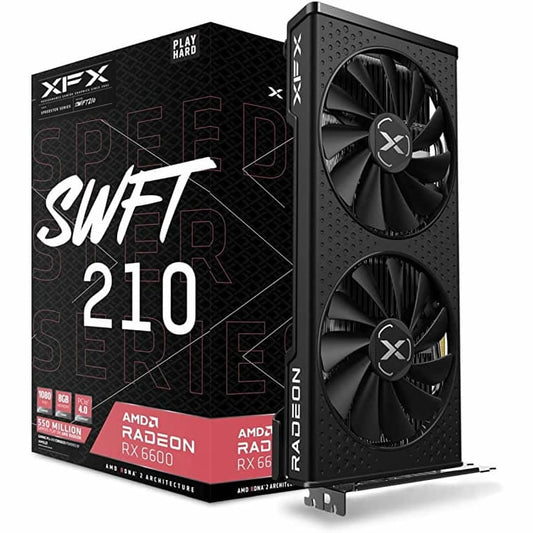 Tarjeta de video AMD Radeon RX 6600 XT SWFT 210  8GB