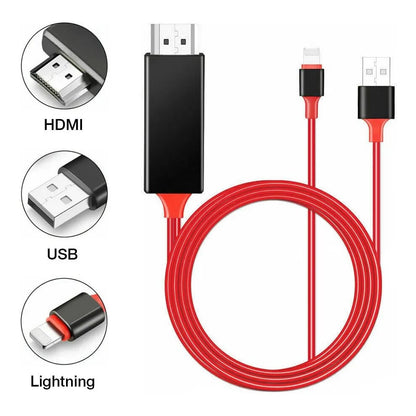 Cable Lightning Hdtv - Disco duro y memorias