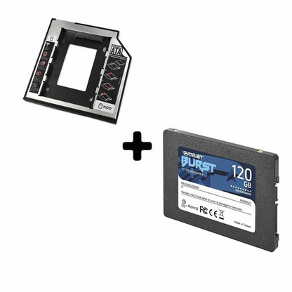 Disco Solido Ssd Patriot 120gb + Caddy